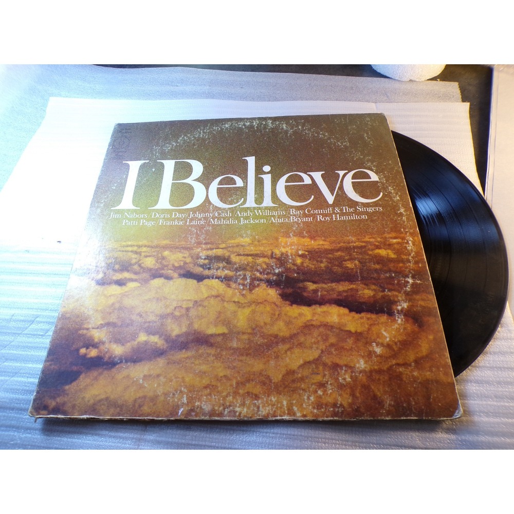 I Believe Various Artists Vinyl LP Johnny Cash Doris Day Harmony KH 30099